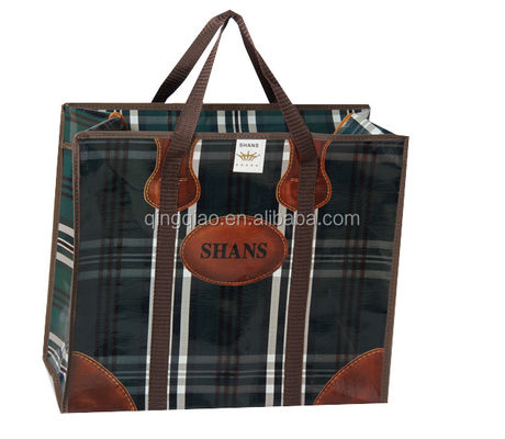 calidad  hot  sell   pp woven  colorful  shopping  bag  lamination fábrica