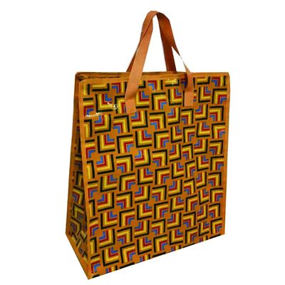 calidad  Customized Logo Printing Laminated Woven Bags Strong Durability Tote Bag fábrica