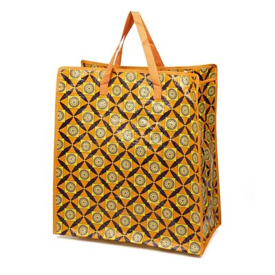 Bolsa de tejido Pp de 10 kg con tinta ecológica con lado de impresión personalizado