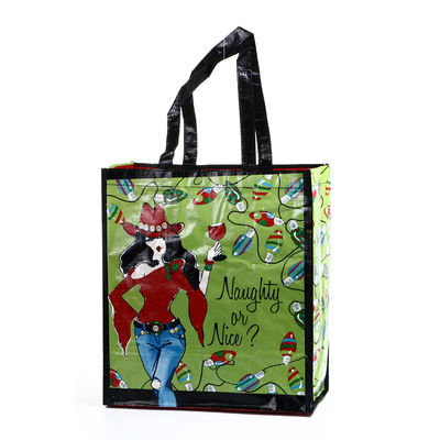 30cmPP Bolsas de regalo de vino rojo de compras reutilizables Bolsas reutilizables con logotipo