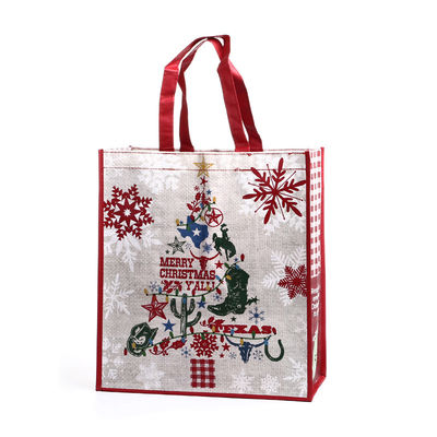 30cmPP Bolsas de regalo de vino rojo de compras reutilizables Bolsas reutilizables con logotipo