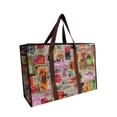Bolsas de comestibles reutilizables no tejidas de polipropileno plástico no tejido