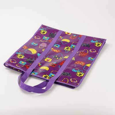 Bolsa de PP no tejida de comestibles no tejidos con logotipo laminado personalizado
