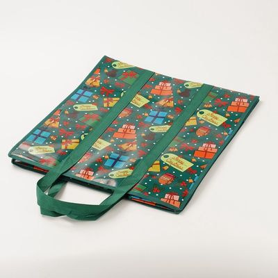 Bolsa de PP no tejida de comestibles no tejidos con logotipo laminado personalizado