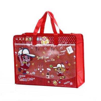 Bolsa de compras no tejida de diseño personalizado Pp embalaje Bolsa laminada no tejida