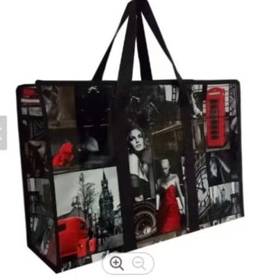 bolsas de compras de polipropileno de tejido de pp impermeables