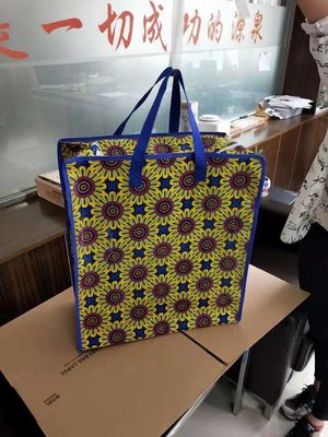 bolsas de compras de diseño colorido de papel laminado reciclable