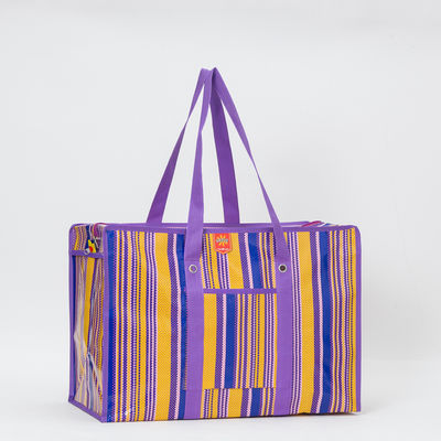 Bolsas de compras de tejido no tejido con mango largo