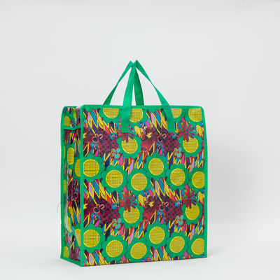 Bolsas de compras de tejido no tejido con mango largo