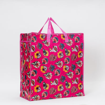 Bolsas de compras de tejido no tejido con mango largo