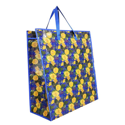 Bolso de compras laminado de nuevo diseño con doble tirador de cremallera