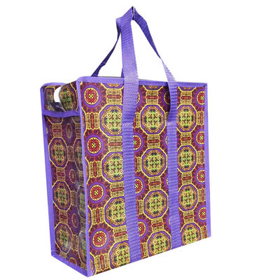 Reutilizables Eco-friendly Blank Canvas Cotton Tote Bolsas de compras de comestibles con logotipo impreso a medida