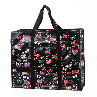 Vestidos con estilo brillante Embalaje Pp Bolsas de compras no tejidas