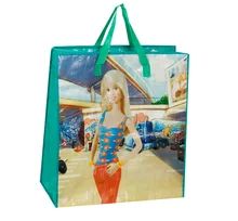 Bolsas de compras ecológicas personalizadas Bolsas de polipropileno para bolsas de compras tejidas recicladas