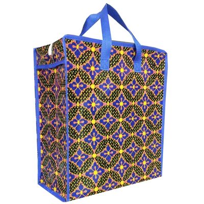Bolsas de comestibles tejidas reutilizables ecológicas de compras de todos los colores Cmyk o Panton