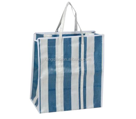 Bolsa de compras de tejido PP de impresión personalizada Alta durabilidad de 10 kg o más