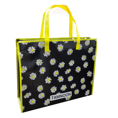 Bolsas de compras recicladas reutilizables de varios tamaños a prueba de agua para necesidades comerciales