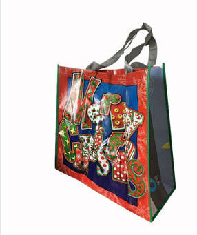Bolsa de compras de tejido de PP personalizada duradera para cargas pesadas