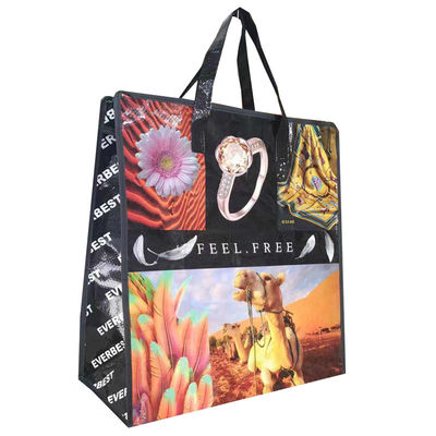 Bolsas de polipropileno laminadas de compras con diseño personalizado