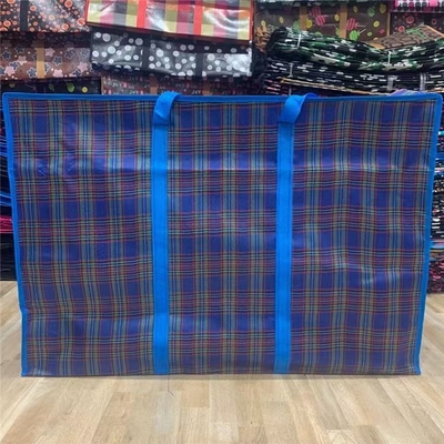 Bolso de verificación de PP pequeño e impermeable con cierre de cremallera