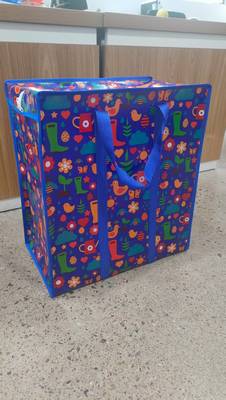 Bolsa de compras personalizada de tejido PP con impresión de tinta ecológica