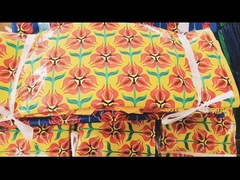 Bolsa de compras sin tejido con logotipo personalizado con impresión CMYK